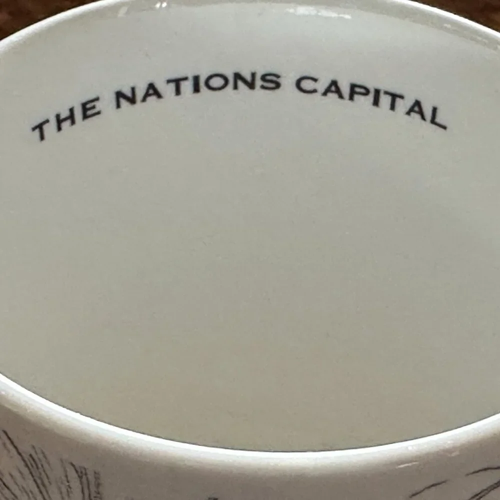 Starbucks Barista Skyline Series One 2002 The Nations Capital Washington, DC VTG